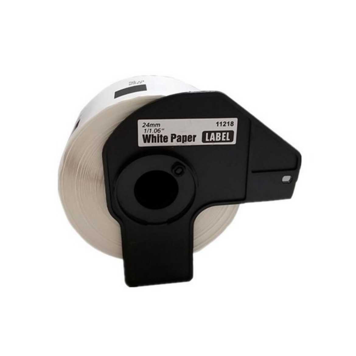 Picture of Compatible DK-1218 Diameter Round Paper Adhesive Labels (0.94" / 24mm) (1000 pcs)