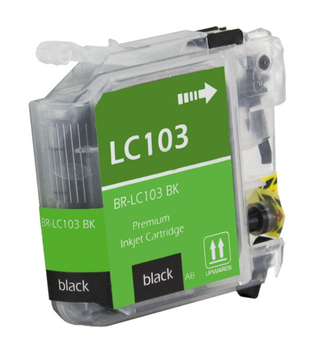 Picture of Compatible LC101Bk Super High Yield Black Inkjet Cartridge (600 Yield)