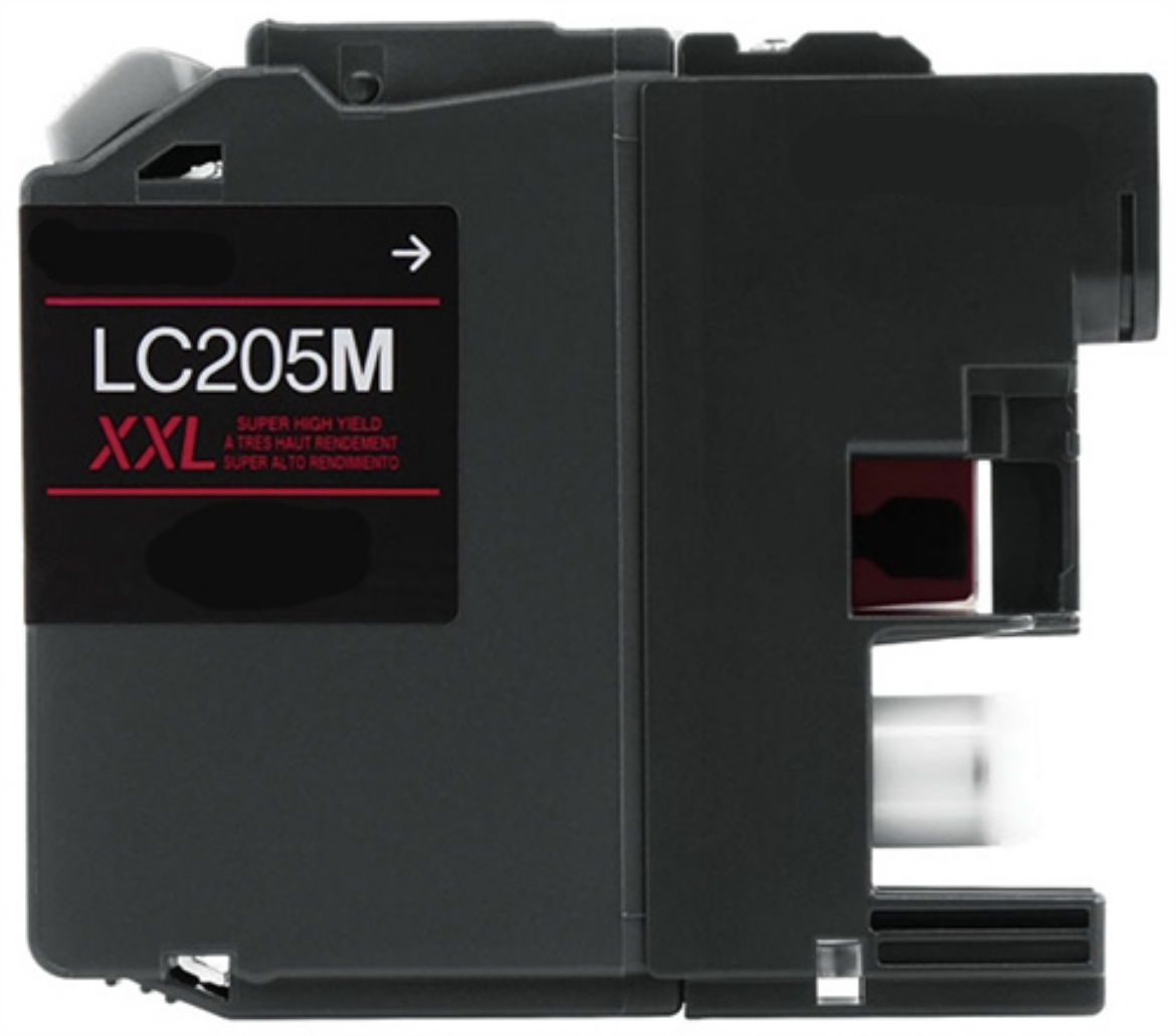 Picture of Compatible LC205M Super High Yield Magenta Inkjet Cartridge (1200 Yield)