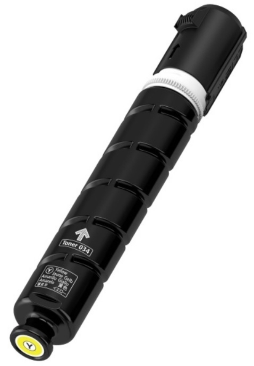 Picture of Compatible 9451B001 (Canon 034Y, CRG-034Y) Yellow Toner Cartridge (7300 Yield)