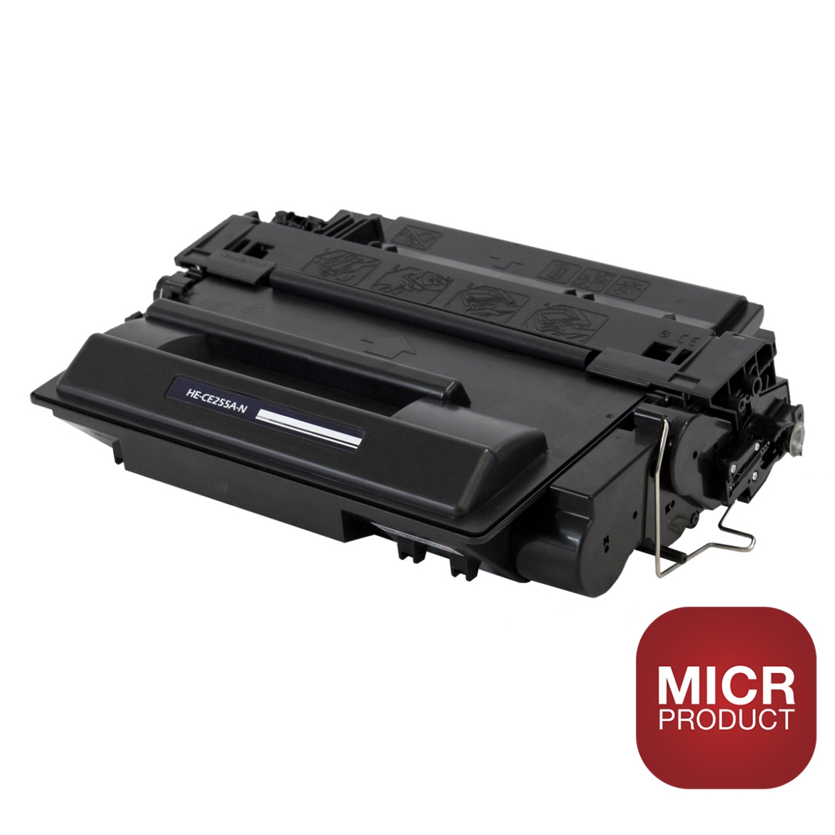 Picture of MICR CE255A (HP 55A) Black Toner Cartridge (2 pack) (6000 Yield)