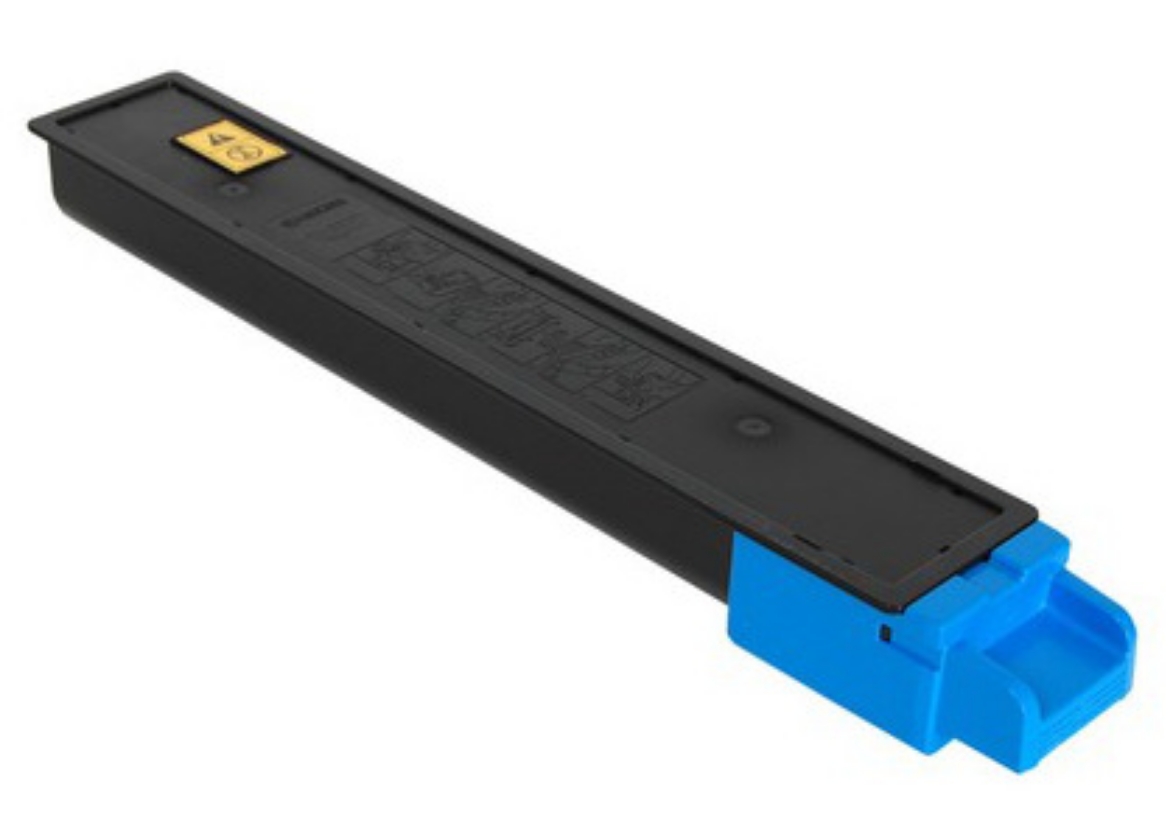 Picture of Compatible 1T02NPCUS0 (TK-8327C) Black Toner Cartridge + Waste Toner Container (12000 Yield) (TAA Compliant)