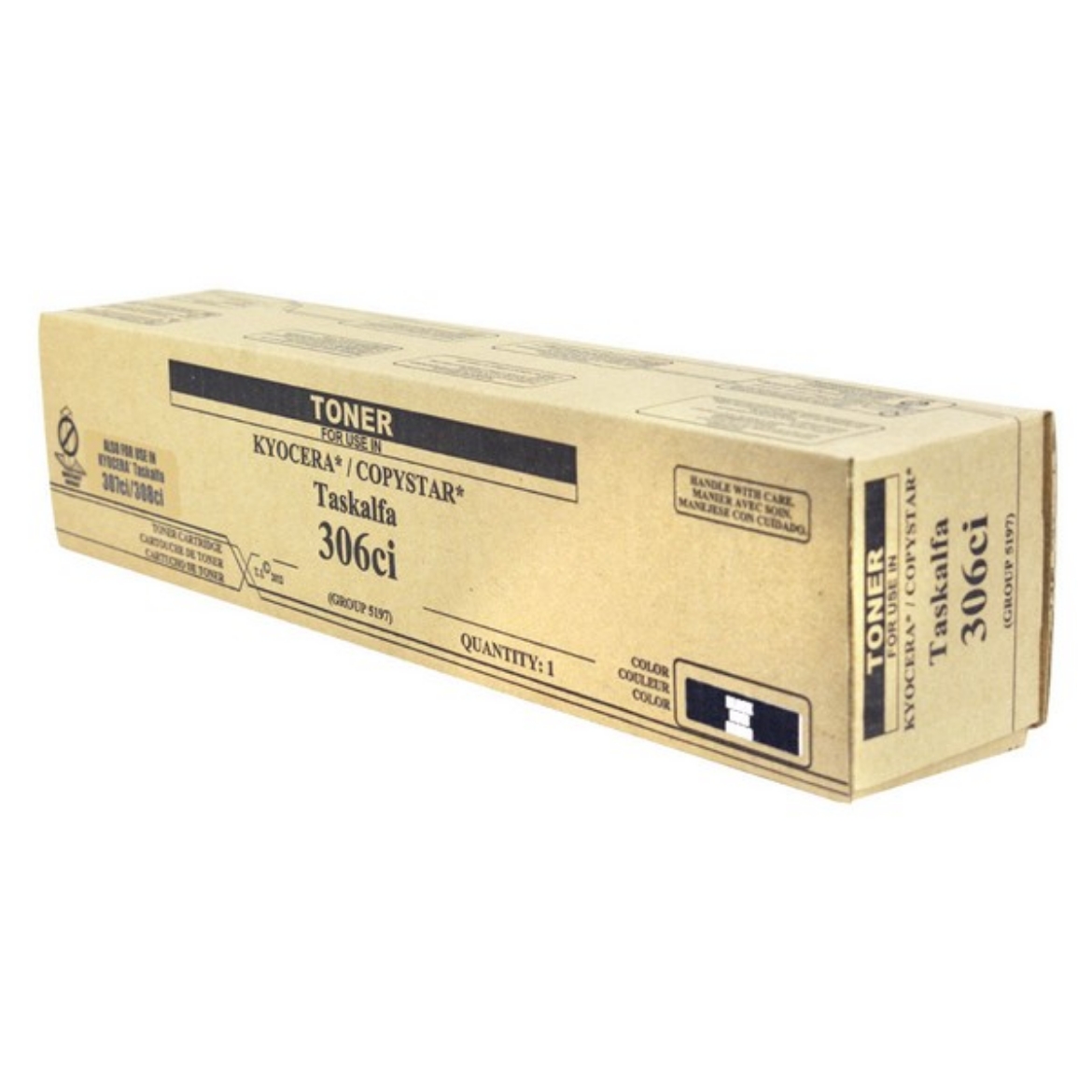Picture of Compatible 1T02R40US0 (TK-5197K) Black Toner Cartridge (15000 Yield) (TAA Compliant)