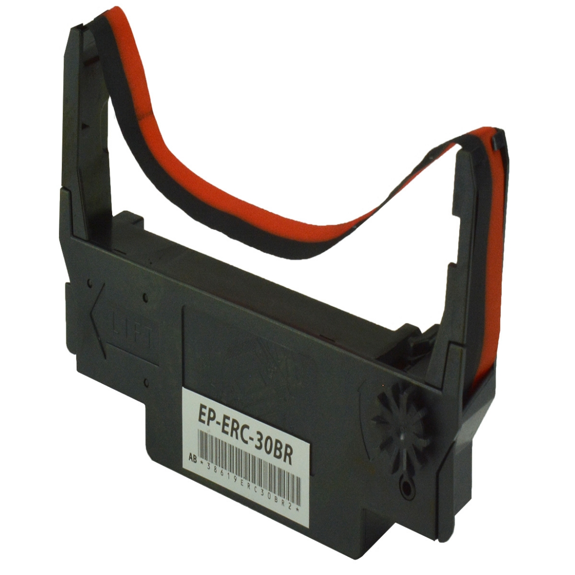 Picture of Compatible ERC-30BR, ERC-34BR, ERC-38BR Black-Red POS Ribbon