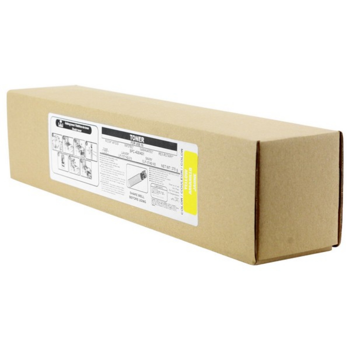 Picture of Compatible 821071 Yellow Toner Cartridge (21000 Yield) (TAA Compliant)